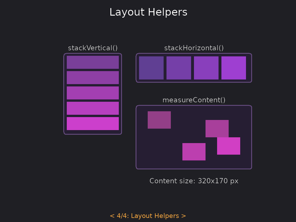 Layout Helpers